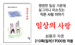 <일상의 사랑(시집15)>210쪽 17000(컬러)